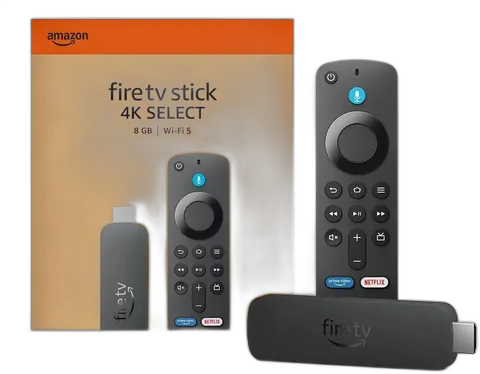 [PR40025AMZ0005] AMAZON FIRE TV STICK 4K SELECT  (NEWEST MODEL) STREAMING DEVICE , 8GB - BLACK
