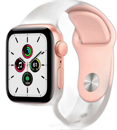 [PR10040APP0021] APPLE WATCH SE 40MM GOLD ALUMINIUM PINK SAND SPORT BAND CEL MODELO MYEA2LLA