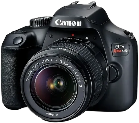 [PR05020CAN0004] CANON EOS REBEL T100 DSLR CAMERA KIT EF 18-55MM III LENS