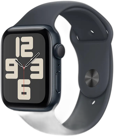 [PR10040APP0067] APPLE WATCH SE 2 GEN 44MM MIDNIGHT AL MID SPORT BAND M/L (GPS) MXEK3LL/A