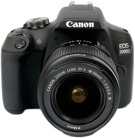 [PR05020CAN0008] CANON EOS 2000D DSLR CAMERA KIT EF-S 18-55 IS II