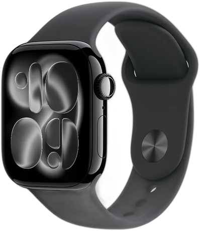 [PR10040APP0080] APPLE WATCH SERIES 11 (GPS) 42MM  JET BLACK ALUMINUM CASE BLACK SPORT BAND S/M MEQT4LW/A