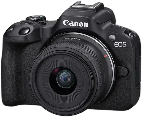 [PR05020CAN0013] CANON EOS R50 MIRRORLESS CAMERA WITH RF-S 18-45MM LENS BLACK