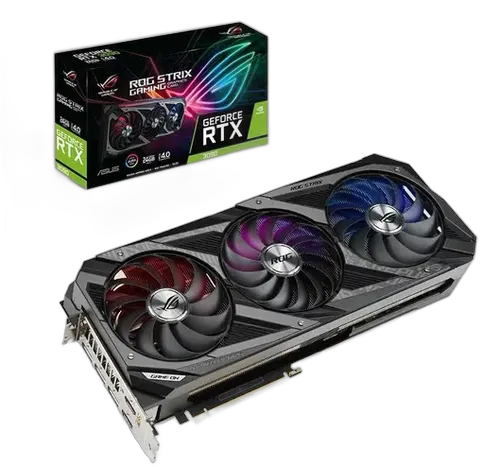 ASUS ROG STRIX RTX 3090 24G GAMING VIDEO CARD