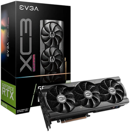 [PR20015EVG0001] EVGA GEFORCE RTX 3070 XC3 ULTRA GAMING VIDEO CARD