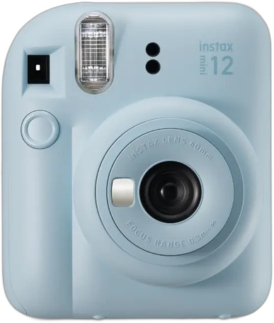 [PR05020FUJ0002] FUJIFILM INSTAX MINI 12 INSTANT FILM CAMERA PASTEL BLUE