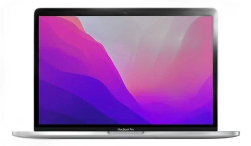 APPLE MACBOOK PRO 13'' M1 8GB RAM 256GB SSD SILVER MODELO MYDA2LL/A