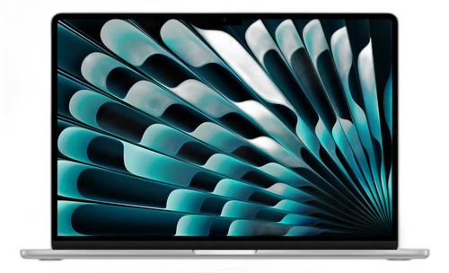 APPLE MACBOOK AIR M2 CHIP 15-INCH 8GB RAM 256GB SSD COLOR SILVER MQKR3LL/A