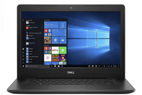 DELL INSPIRON 14 3000 SERIES 14" I3 4GB 128GB W10 BLACK MODELO DELL-I3493-3464BLK-PUS