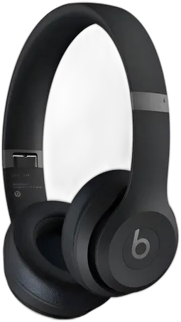 APPLE BEATS SOLO 4 BLUETOOTH WIRELESS ON-EAR HEADPHONES MATTE BLACK MODELO MUW23LL/A