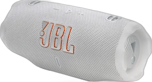 JBL CHARGE 6 PORTABLE WIRELESS SPEAKER WHITE MODELO JBLCHARGE6WHTAM